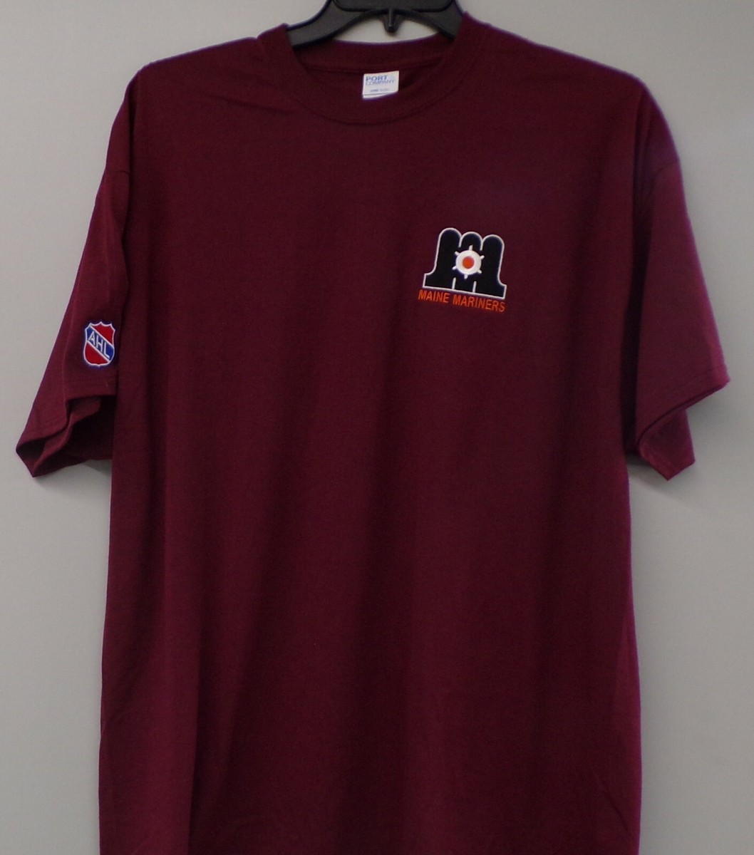 Maine Mariners Defunct AHL T-Shirt S-6XL LT-4XLT Flyers Devils Bruins New