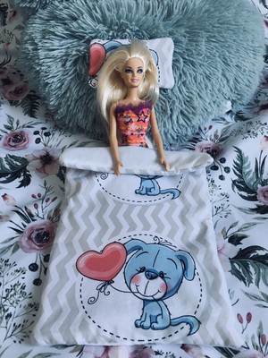 barbie doll bedding