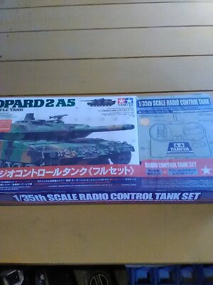 Tamiya 48204 Leopard 2A5 radio control tank set 1/35 scale new sealed rc model 