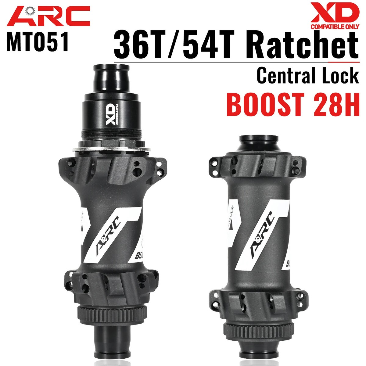 MTB Bicycle 36T/54T Ratchet Hub Center Lock BOOST 110x15