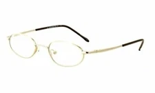 Calabria Trendsetter 20 Blue Light Blocking Reading Glasses in Brown Copper 45mm