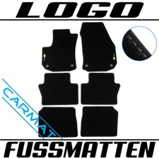 Fussmatten für Opel Zafira B Bj. 2005-2011 7-Sitzer Fußmatten Autoteppiche LOGO