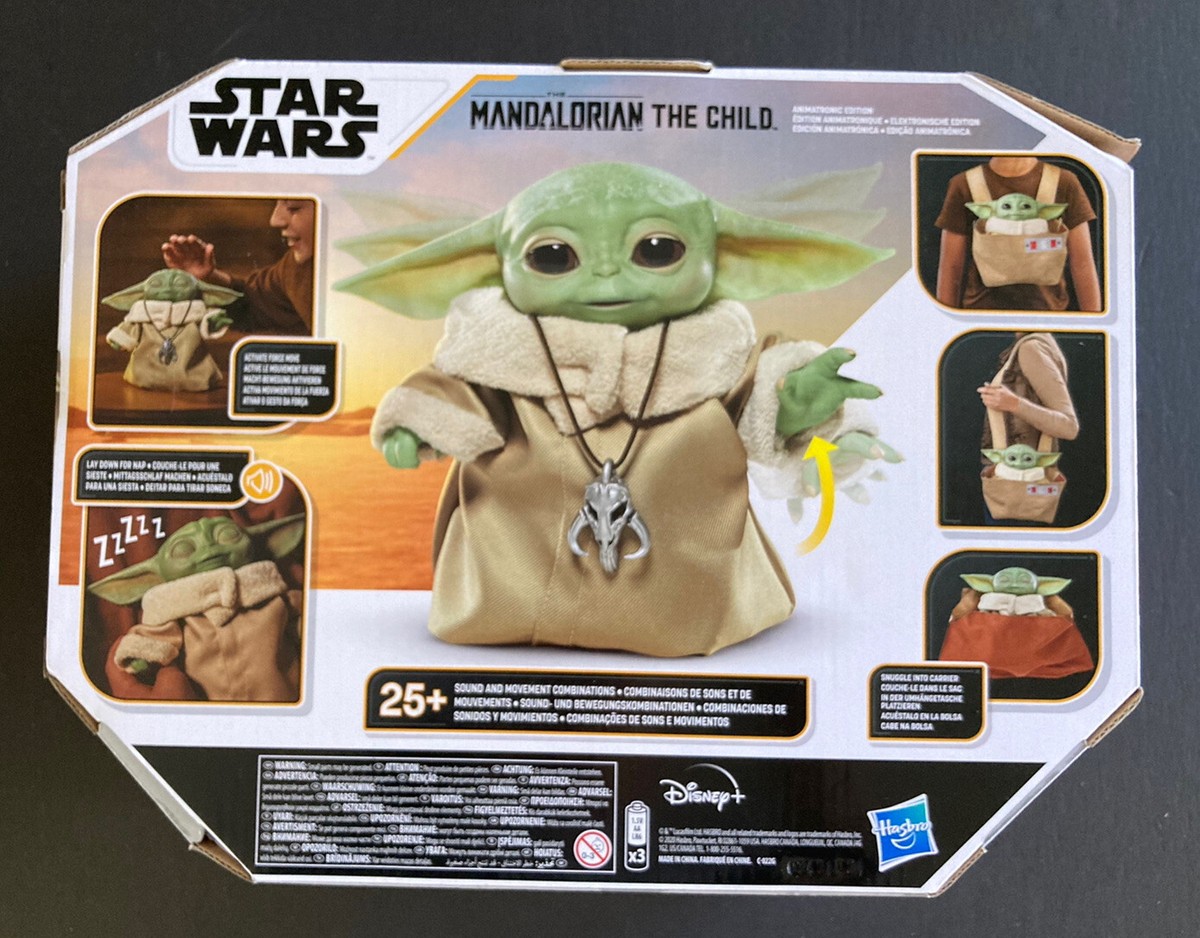 NIB The Child Animatronic Toy with Carrier Disney Star Wars The