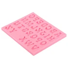 Silicone Alphabet Mold 26 Letters DIY Mold For Chocolate Cake Ice DIY Baking CT0