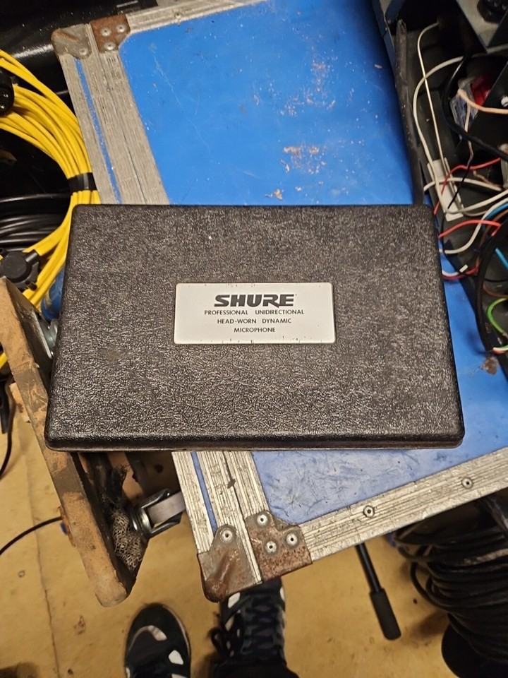 Shure Sm10A Headset Microphone 3 Pin XLR eBay