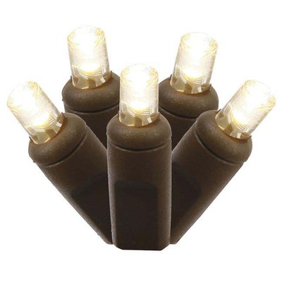 Vickerman X4B2811 Brown Wire Wide Angle Net Light Set with Warm White LED Lig...