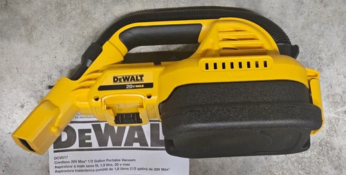 NEW DeWalt 20V MAX Cordless Wet Dry Vacuum Model# DCV517 Bare Tool