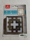 *** Globe brand Night Light Square LED Life 3000k on and off switch Battery NEW