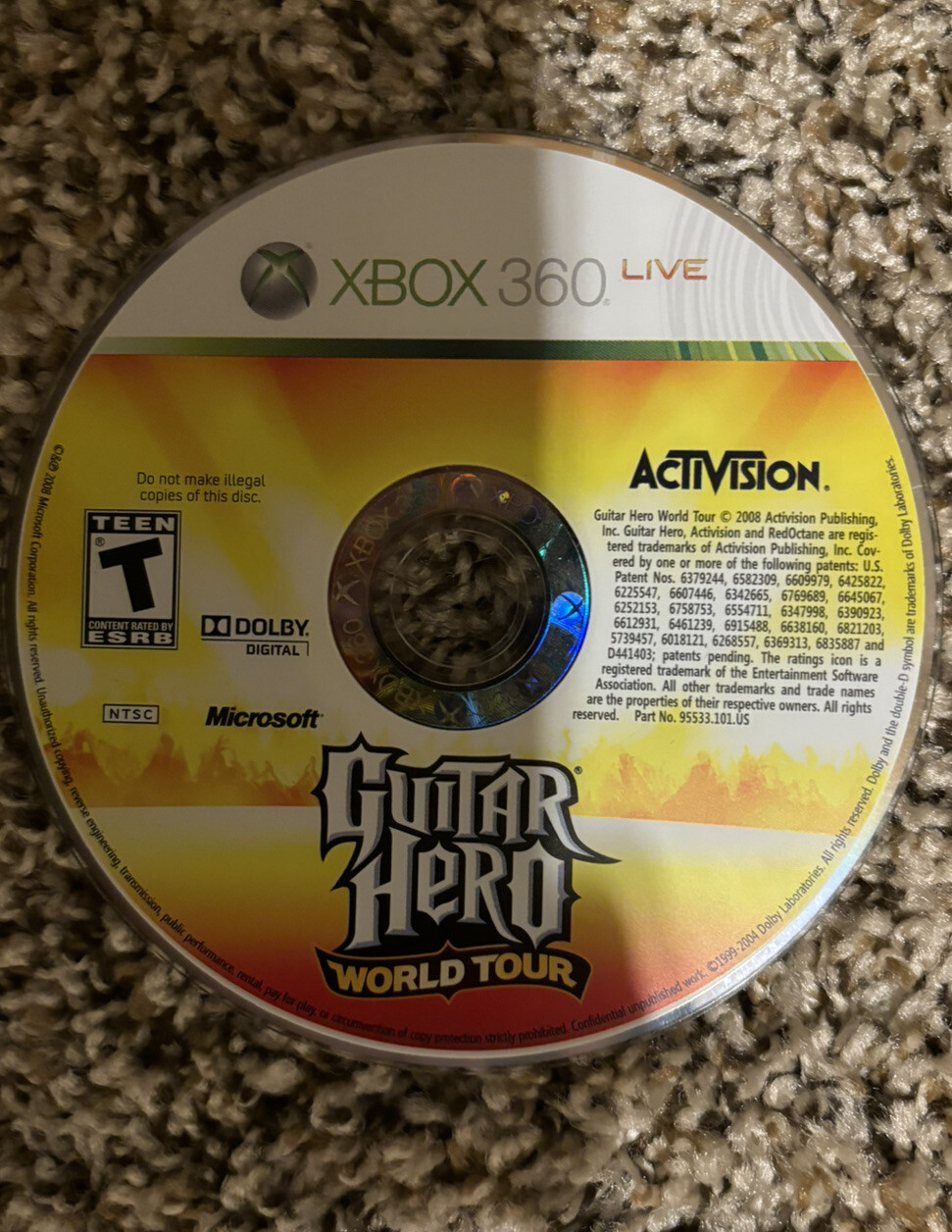 Guitar Hero Xbox 360 bundle Gibson And Xplorer Guitars 3 5 World Tour