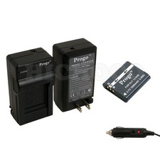 Progo Li-90b Battery  Charger Kit For Olympus XZ-2, SH-50, Tough TG-1 , TG-2