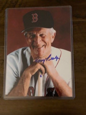 Johnny Pesky Autographed 4x6 Photo