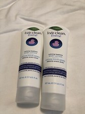 2 Pack Live Clean Baby Calming Bedtime Baby Lotion 7.7oz Organic Botanical
