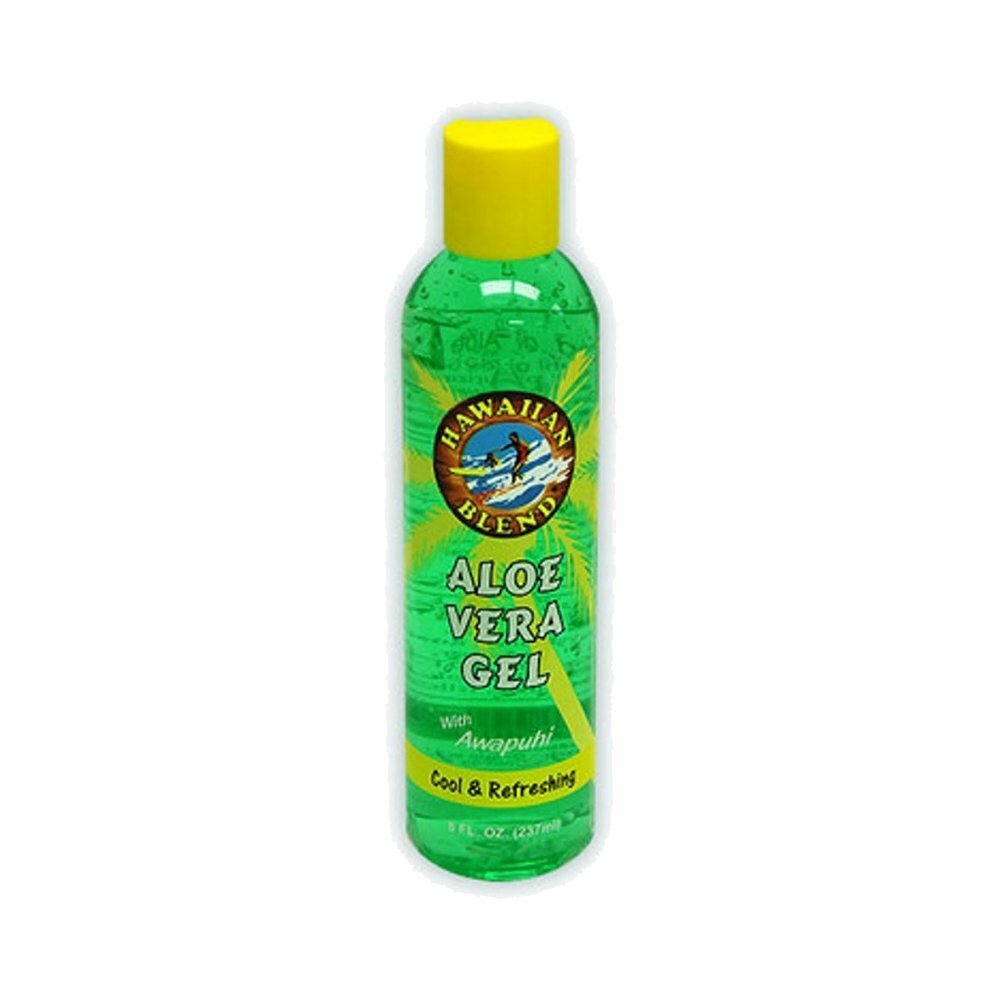 Gel Aloe Ver de Hawaiian Blend con Awapuhi 8oz Hecho y Se envía desde Maui, Hawaii