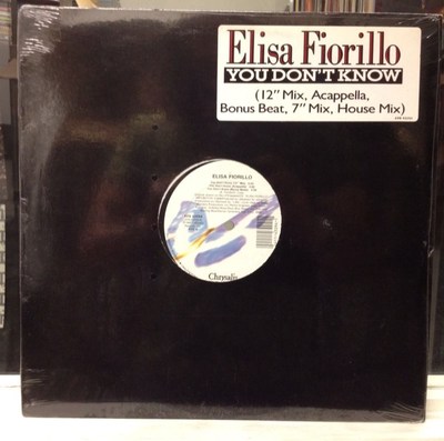 [SOUL/FUNK]~SEALED 12''~ELISA FIORILLO~You Don't Know~[x5 Mixes]