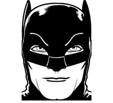 Adam West vinyl decal Batman  DVD batmobile 66 gotham comic book 6