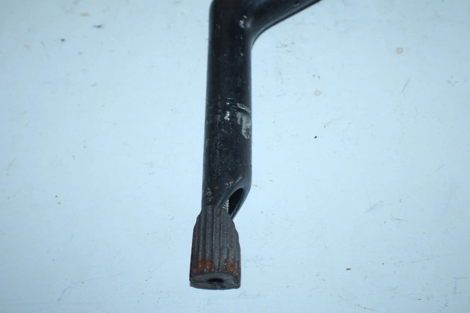 Vástago de pluma de MTB negro vintage de 22,2 mm 100 mm elevación 29 ° 25,4 mm híbrido MTB remitente de EE. UU. Foto 3 de 4