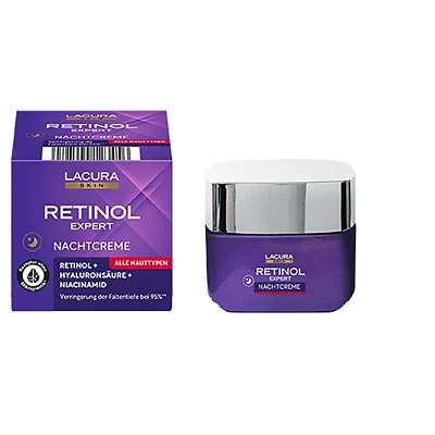 LACURA Retinol-Expert-Nachtcreme, alle Hauttypen, 50ml, Neu&ovp - Bild 1 von 4