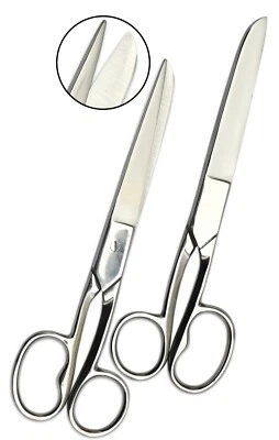 BESTPAPERS Stainless Steel Sewing Scissor 8 Inches Extremely Sharp High-Quality Trimmmer