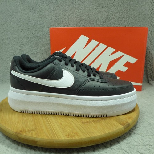 Nike Court Vision Alta LTR schwarz-weiße Damenschuhe Größe 9,5 DM0113-002 - Bild 1 von 10