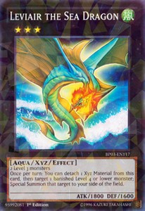 Leviair the Sea Dragon - BP03-EN117 - Shatterfoil - 1st Edition x1 - Near Mint