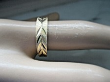 Solide 14K or Jaune Alliance