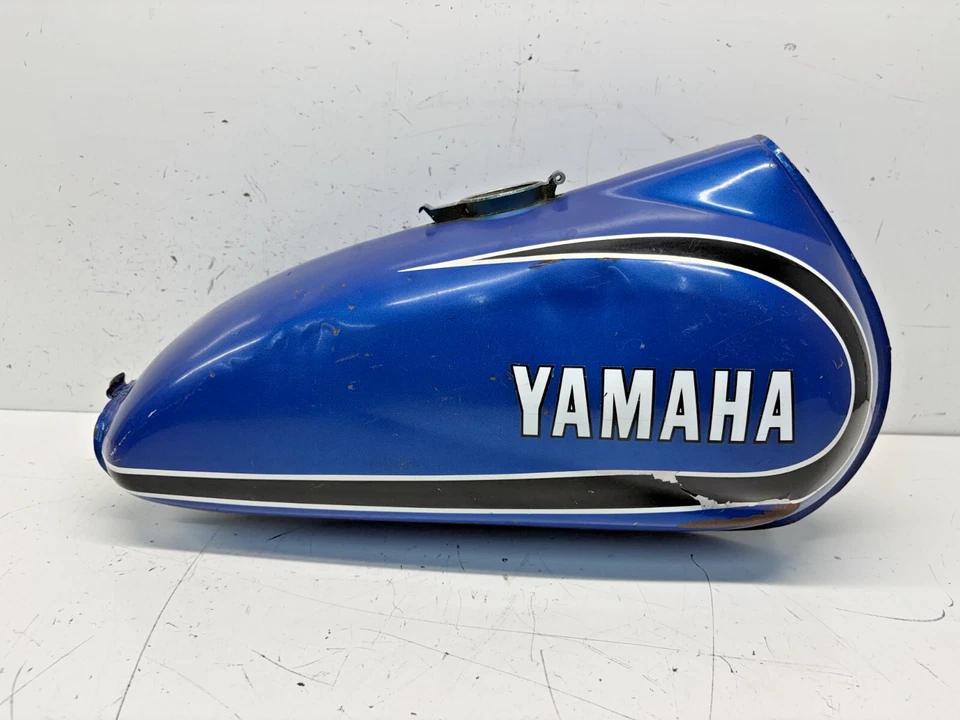 Tanque de gasolina Yamaha AT125 AT3 125 / Conjunto de tanque de combustible / LIMPIO (1973) Foto 2 de 4