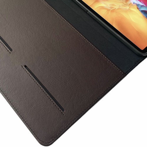 Luxury Leder Schutzhülle Apple iPad Pro 11" 2021 2. Gen Tablet Tasche Cover Case - Picture 5 of 12