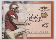 2000 Fleer Tradition Autographics Silver /250 Sebastian Janikowski Auto 03hd