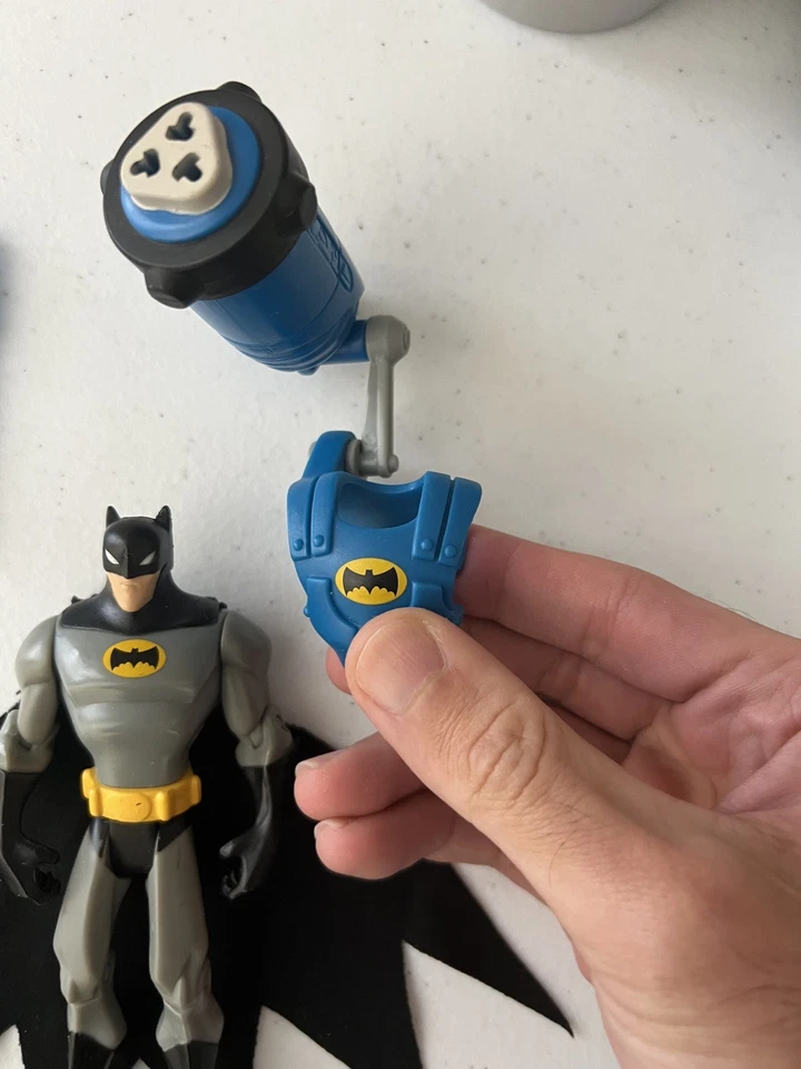 🦇The Batman Triple Shot Batman 2004 Action Figures and Bane action figure lot - Image 4 of 4