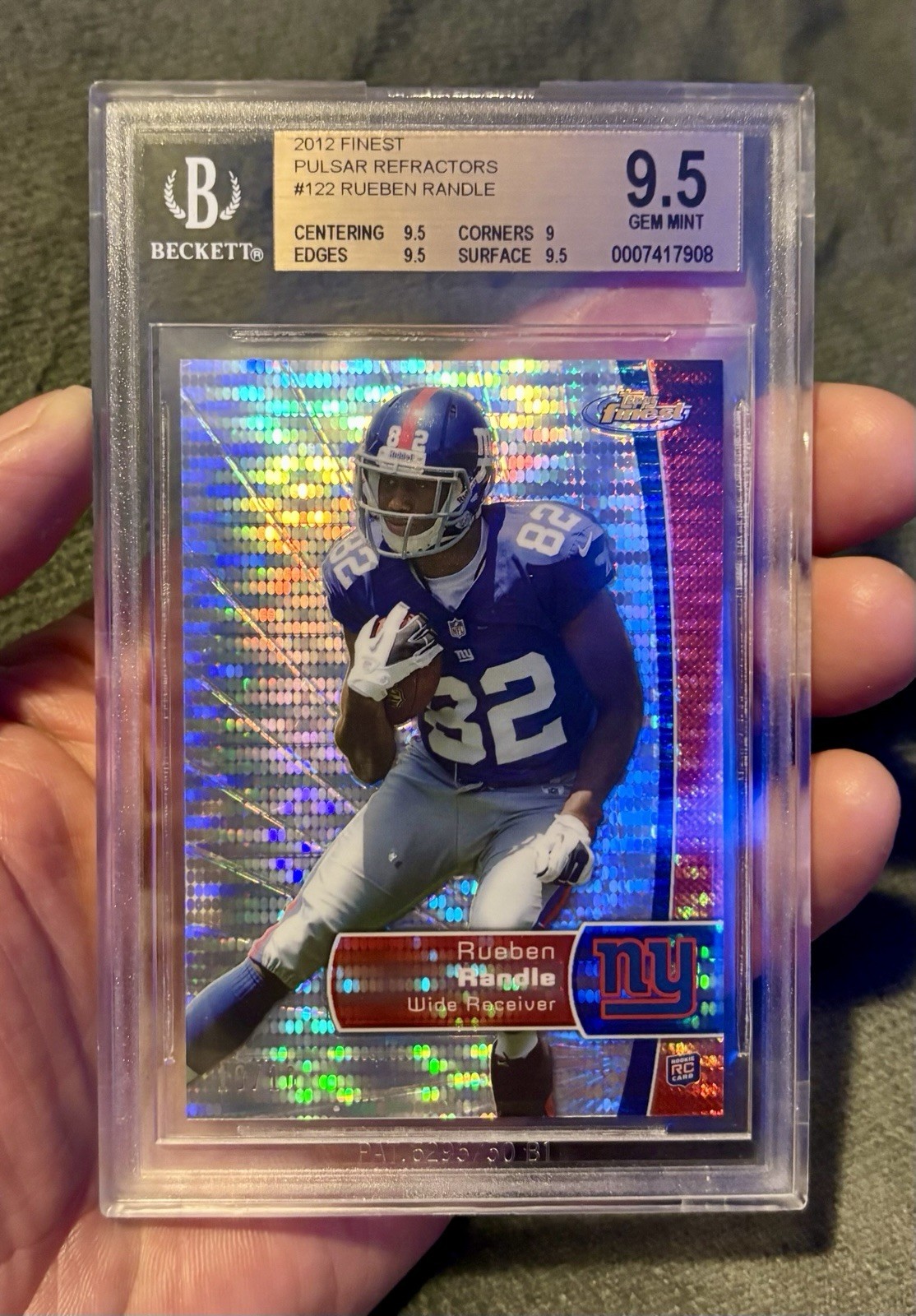 Rueben Randle Finest #122 Pulsar Refractor