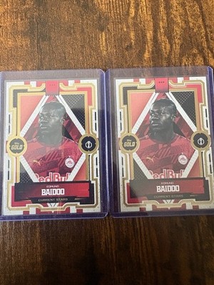 Topps Gold  UEFA Europa League Edmund Baidoo FC Salzburg Current Stars 2x
