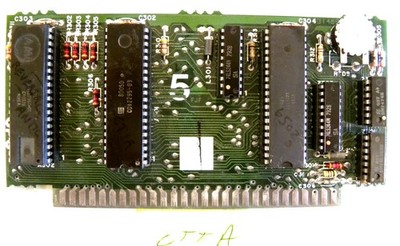ATARI 800 Computer CTIA CPU Card 1st Version WORKING 400/810/1200XL/XEGS/130XE