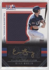 2017 USA Baseball Stars & Stripes Black Gold Jersey 61/79 Evan Skoug Auto 0b0