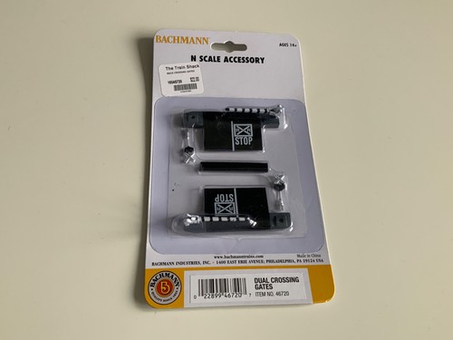 Neu Bachmann 46720, Bahnübergang „ US X-Crossing“, Spur N, original verpackt | Zustand: Gebraucht