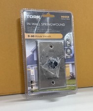 Tork In-Wall Interval Timer Switch, Range 0-60 Minutes SpringWound RFF60M Indoor