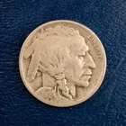 1918-D Buffalo Nickel, F Condition, Half Horn, Better Date Semi-key D285