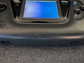 Sega Game Gear Handheld Console Powers On