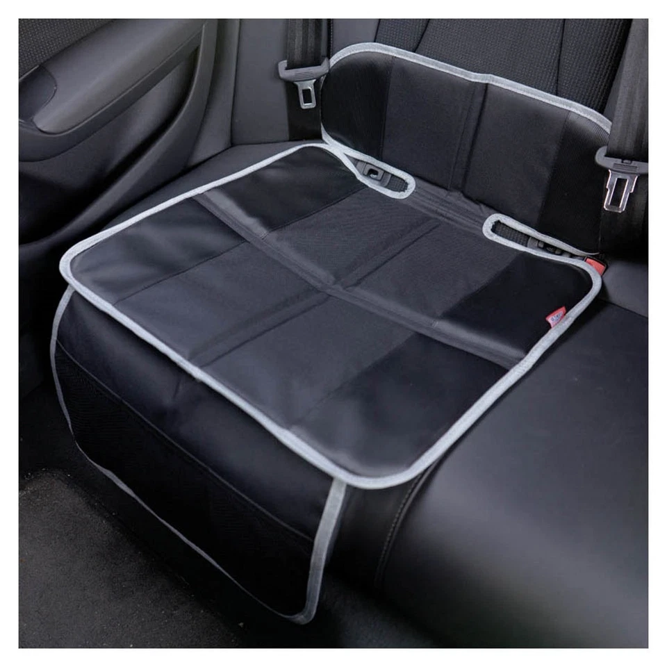 Kindersitz Unterlage mit Netztasche Sitzschoner Matte fürs Auto Isofix geeignet - Bild 2 von 4