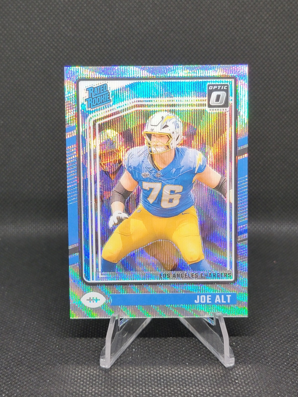 2024 Panini Donruss Optic - Rated Rookie Joe Alt #254 Wave Prizm /300 (RC)