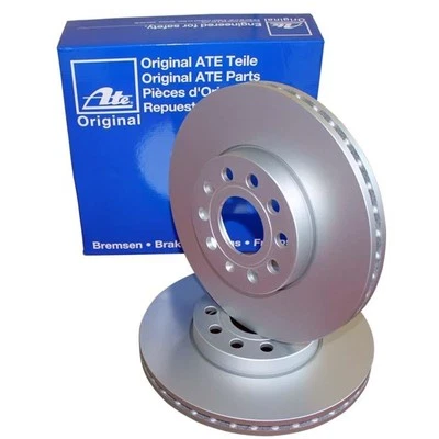 2 ATE Disques De Frein Arrière pour Suzuki S-CROSS Sx4 Vitara - Photo 1/4
