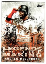 2018 Topps Update #LITM-20 Andrew McCutchen Legends in the Making