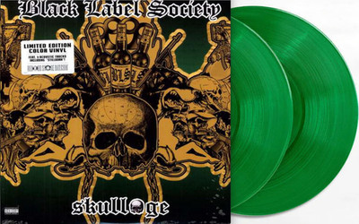 Black Label Society - Skullage Limited Translucent Green 2 Vinyl LP RSD 2010 NEU
