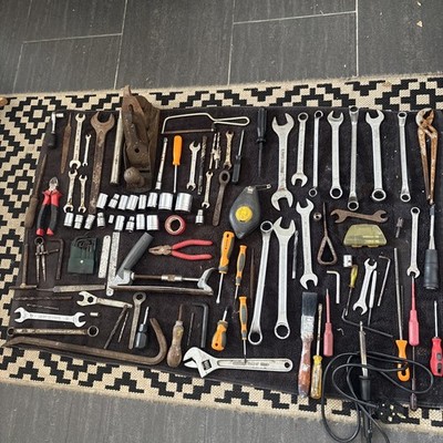 Restposten Werkzeugkoffer voll Werkzeug gebraucht Handwerkzeuge etc Konvolut gemischt teils Vintage
