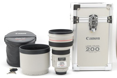 [Near MINT+++ in Trunk] Canon EF 200mm f/1.8 L USM AF Telephoto Lens From JAPAN
