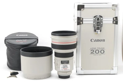 [Presque comme neuf+++ dans le coffre] Téléobjectif Canon EF 200mm f/1.8 L US... - Photo 1/4