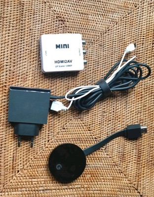 Google Chromecast Ultra 4K (mit AV Adapter)