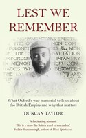 Lest We Remember Duncan Taylor Taschenbuch Englisch 2024 Kropotkin Press