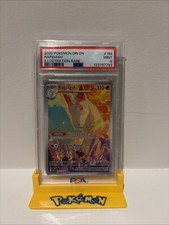 Carta Pokemon Rapidash Holo PSA9 189/182 Sv10: Rivali Destinati