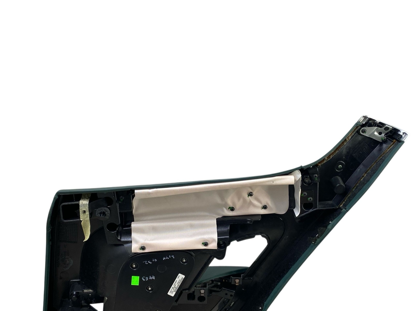 2015 ASTON MARTIN RAPIDE LEFT REAR INNER DOOR TRIM PANEL COVER PARLIMENT GREEN