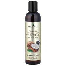 Organic Fractionated Coconut Oil, 8 fl oz (236 ml)